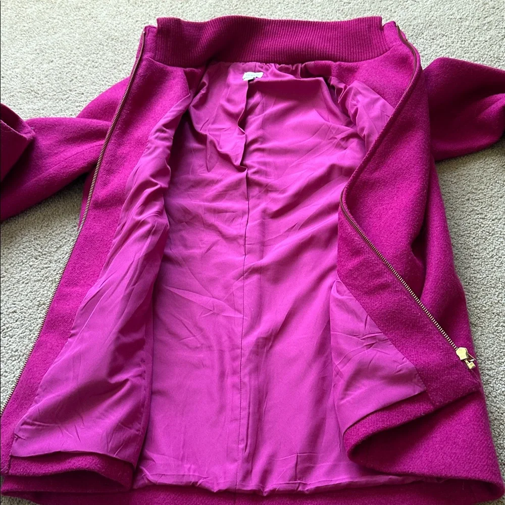 J. Crew wool blend full zip coat - Picture 11 of 12